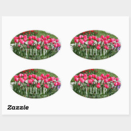 Adesivo Oval Tulip