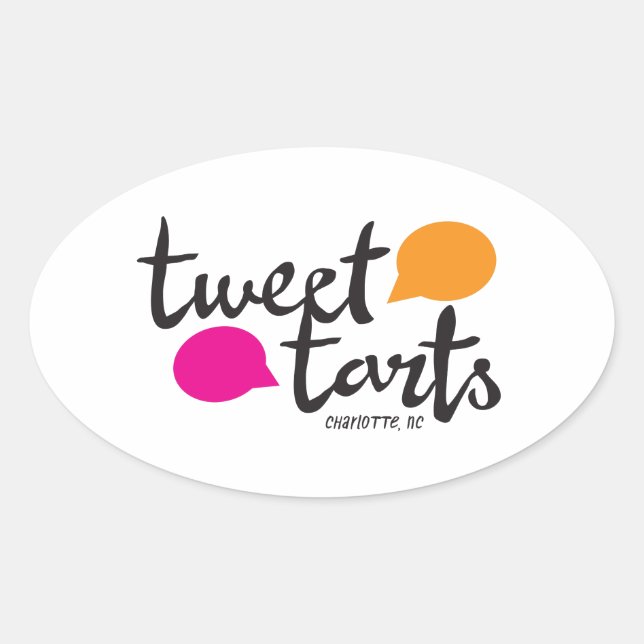 Adesivo Oval Tweet Tarts Oval Sticker (Frente)