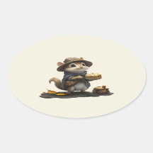 Um Chipmunk do Antigo Bloco