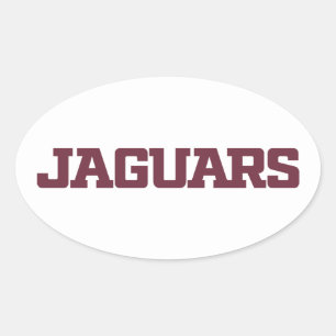 Adesivo Oval Universidade do Texas A&M - San Antonio Jaguars