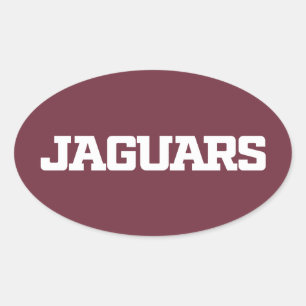 Adesivo Oval Universidade do Texas A&M - San Antonio Jaguars