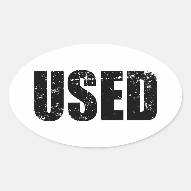 ADESIVO OVAL USADO (Frente)