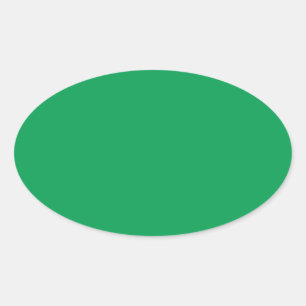 Adesivo Oval Verde
