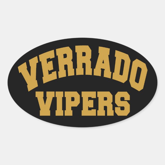 Adesivo Oval Verrado (Frente)
