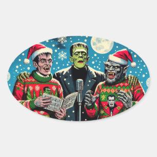 Adesivo Oval Vestidos Vestidos