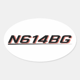 Adesivo Oval Vinheta