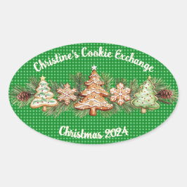 Adesivo Oval Vinheta