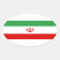 Vinheta de bandeira iraniana