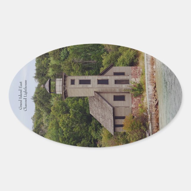 Adesivo Oval Vinheta de lantejoulas do Canal da Mancha Oriental (Frente)