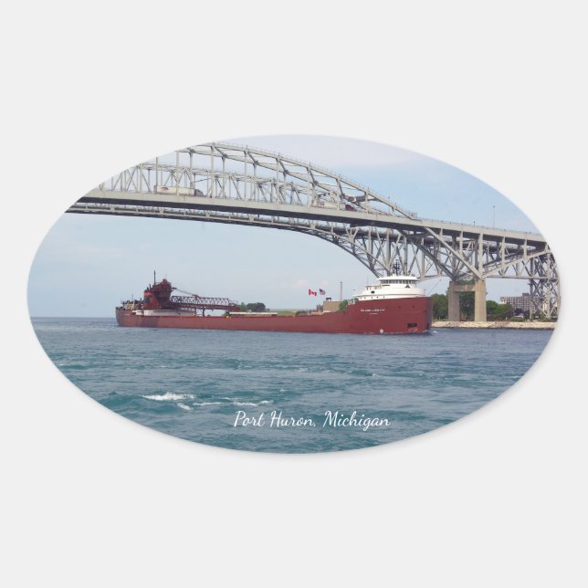 Adesivo Oval Vinheta Hon James L. Oberstar PH (Frente)