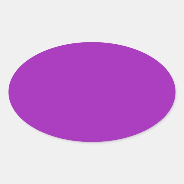 Adesivo Oval Vinheta Oval de lavanda (Frente)