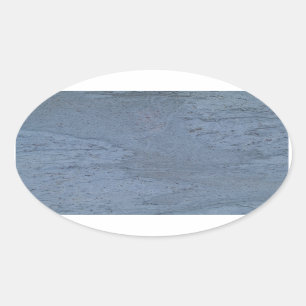 Adesivo Oval Vinheta Oval Marble Azul