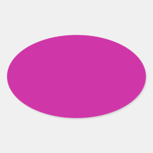 Adesivo Oval Vinheta Oval Rosa Quente