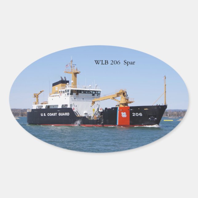 Adesivo Oval Vinheta Spar (Frente)