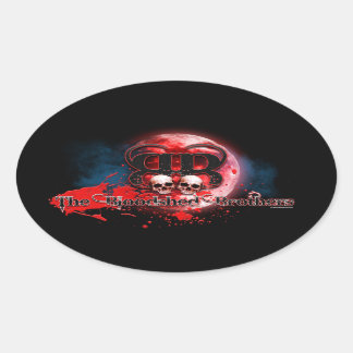 Adesivo Oval Vinhetas Oval