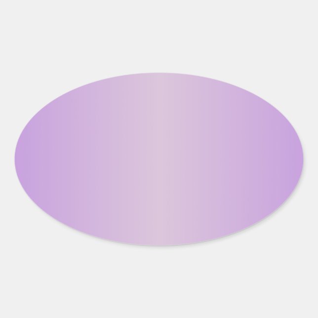 Adesivo Oval Violeta 1 - Agrafo e Lavanda (Frente)