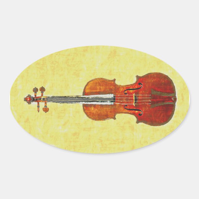 ADESIVO OVAL VIOLINA (Frente)