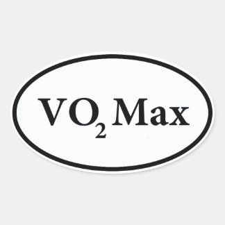 Adesivo Oval vo2 máx