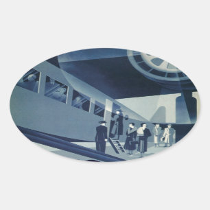 Adesivo Oval Voo Med A-B Aerotransporte