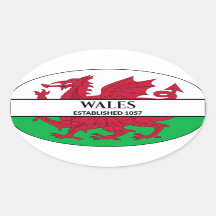 Wales Estabeleceu Bandeira do Dragão Galês 1057