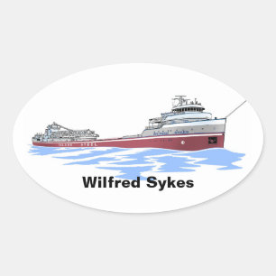 Adesivo Oval Wilfred Sykes se autodescarrega na Terra