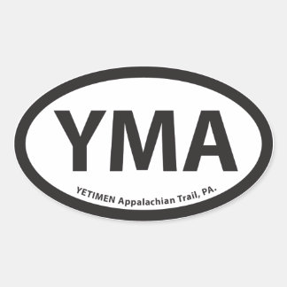 Adesivo Oval YMA Oval Sticker