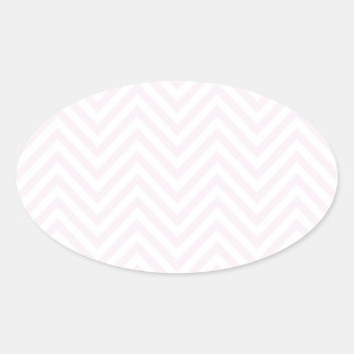 Adesivo Oval ZigZag Padrão personalizável Modelo de fundo