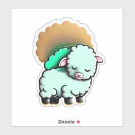 Adesivo Ovelhas marcam seu dia
