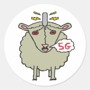 Adesivo Ovinos Anti 5G