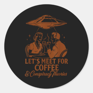Adesivo Ovni Alien Bff Vamos Nos Encontrar Para Café &
