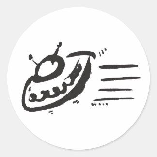 Adesivo OVNI - Saucer Voador - Espachante