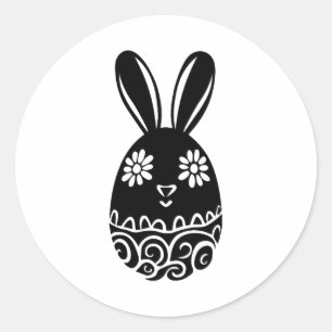 Adesivo Ovo de Páscoa Coelho