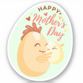 Adesivo Ovo e filho da mãe