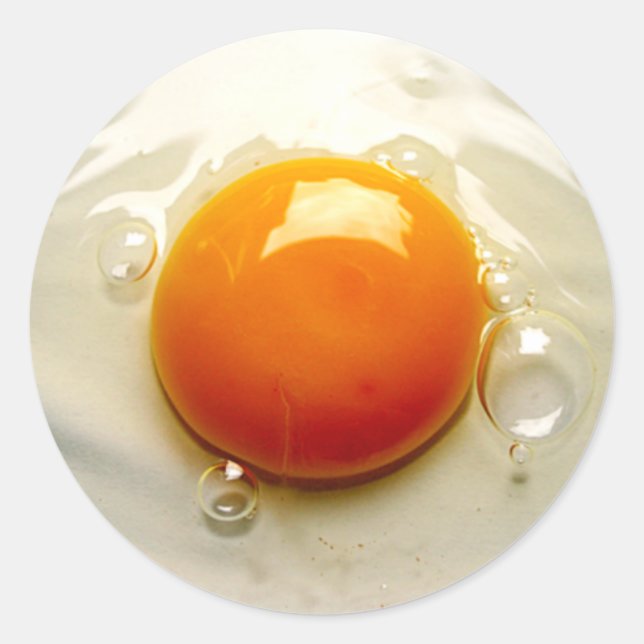 Adesivo Ovo Fried "Sunny side up" Foto (Frente)