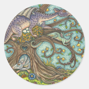 ADESIVO OVOS DE DRAGÃO, LAIR MEDIEVAL, ARTE DE FANTASIA F