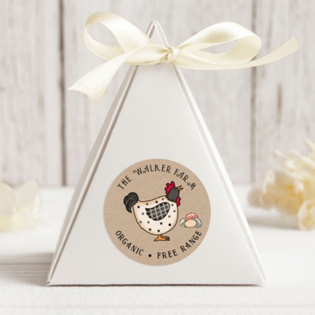 Adesivo Ovos Frescos de Fazenda Coloridos Russos (Criador carregado)