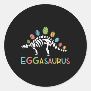 Adesivo Ovosaurus Páscoa Estegossauro Dinossauro Meninos C