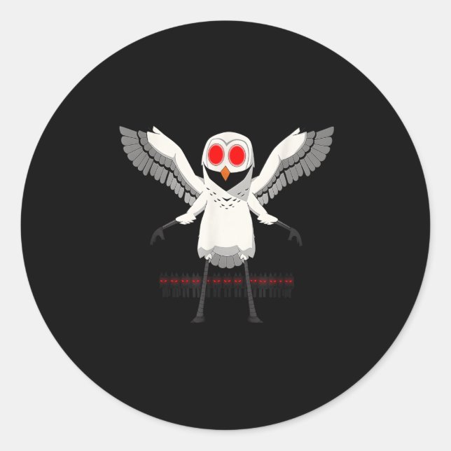 Adesivo Owl In The Forest Kids 99 Nights Halloween Y Video (Frente)