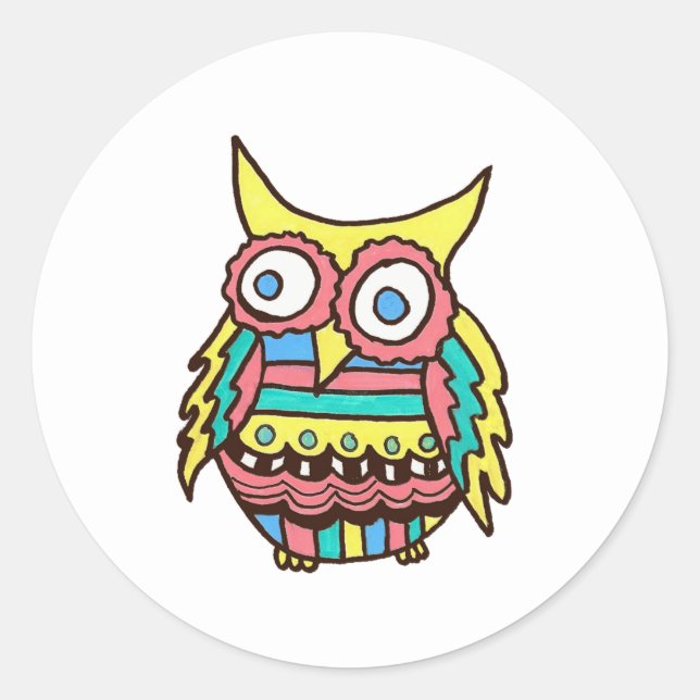 Adesivo Owl Sticker (Frente)