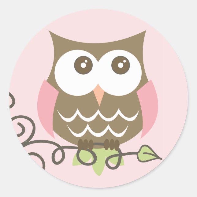 Adesivo Owl Sticker (Frente)