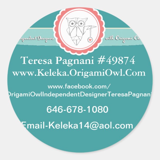 Adesivo Owl Sticker (Frente)