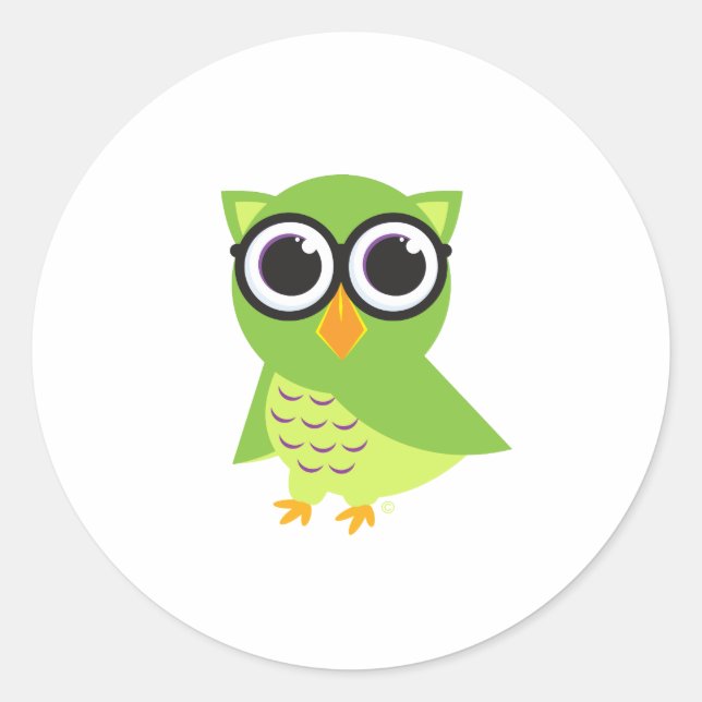 Adesivo Owl Sticker (Frente)