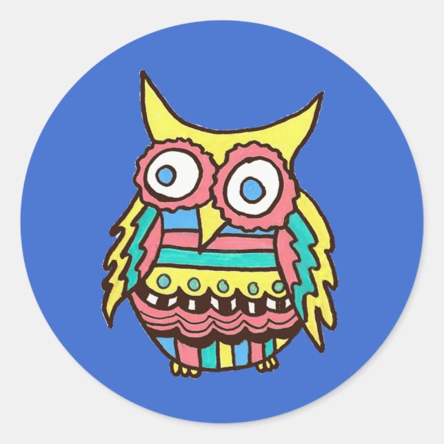 Adesivo Owl Sticker (Frente)