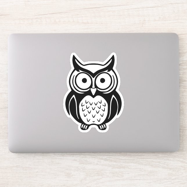 Adesivo Owl Sticker (Computador)