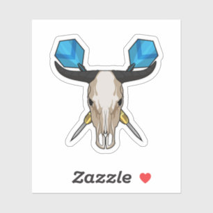 Adesivo Ox nas Trevas com Dart