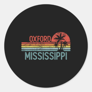 Adesivo Oxford Mississippi Engraçado Usa Cidade Viagem Cas