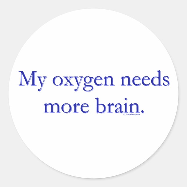 Adesivo Oxy Brain (Frente)