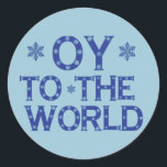 Adesivo OY to the World Stickers<br><div class="desc">OY para os palitos de humor festivos e engraçados</div>