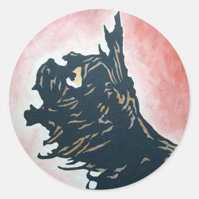 Adesivo Oz Sticker - Toto (Frente)