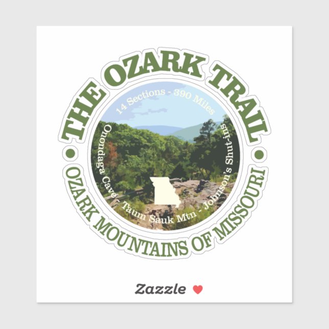 Adesivo Ozark Trail (rd) (Folha)